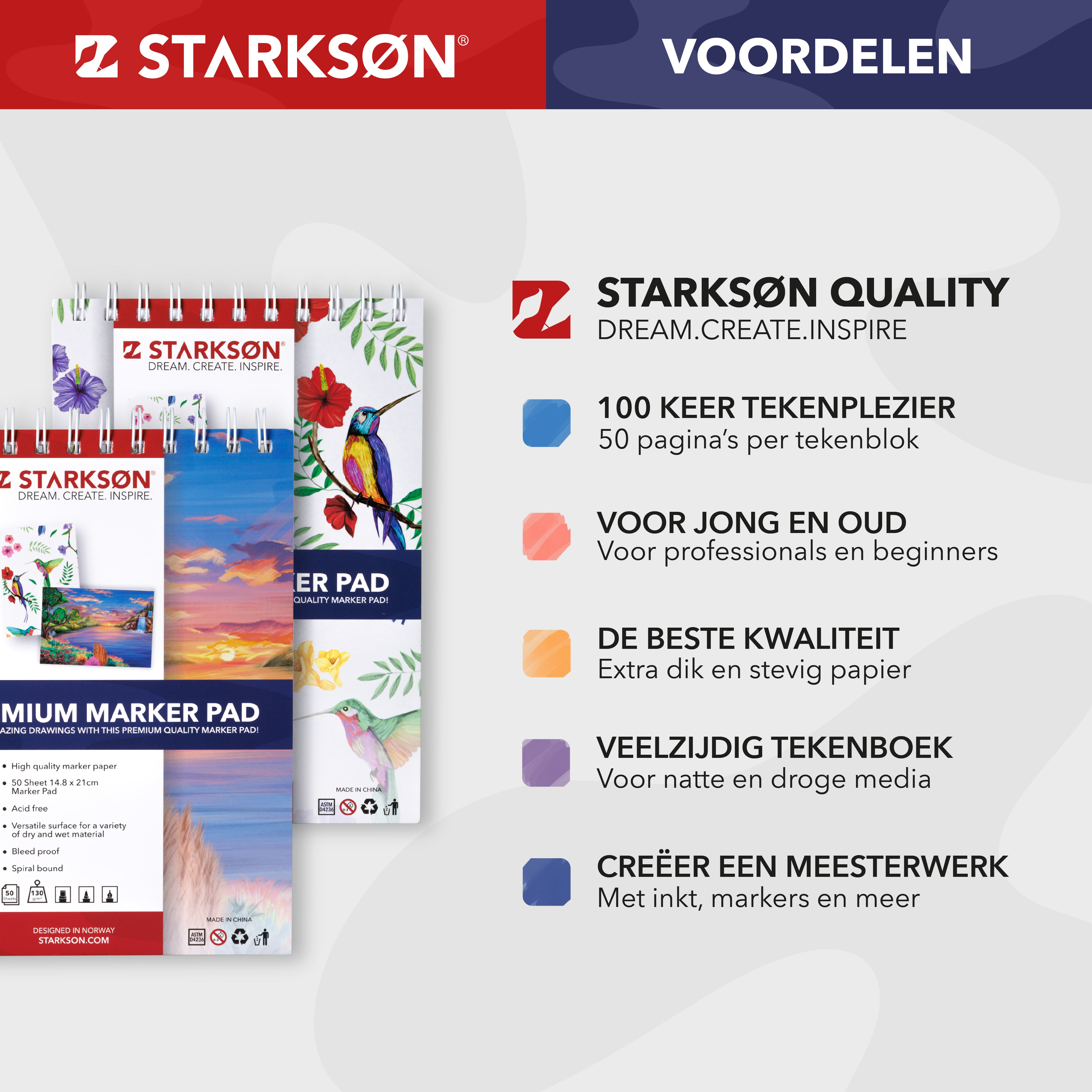 2 Stuks A5 Schetsboeken
