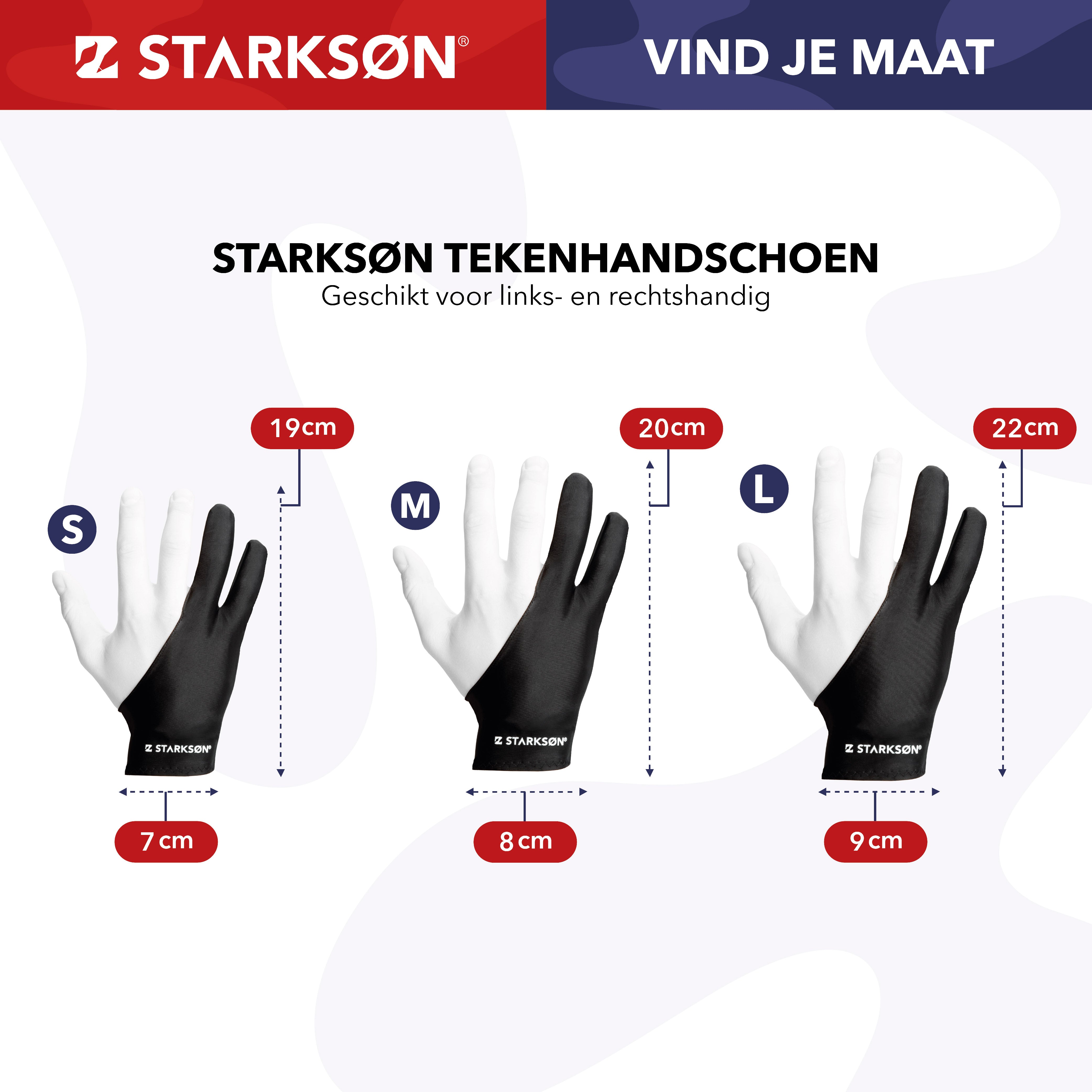 Tekenhandschoen - Artist Drawing Glove